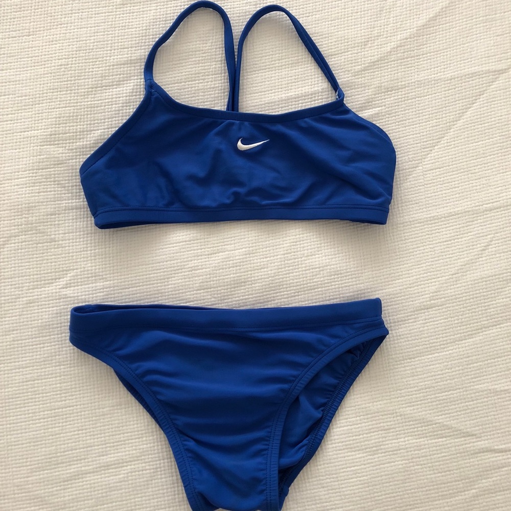 Nike Volleyball Bikini Sz 2 Blue